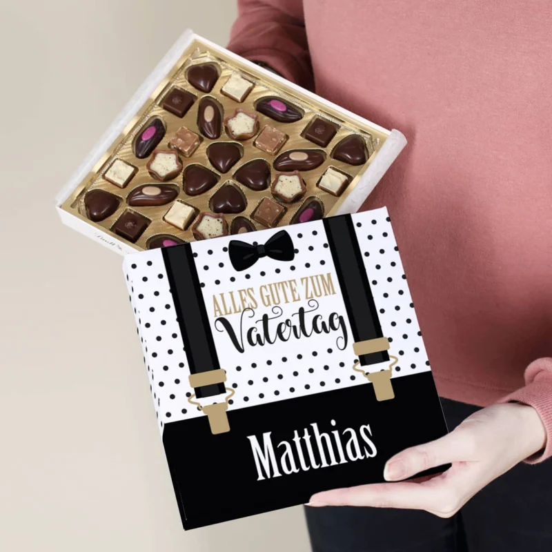 Leckere alkoholfreie Pralinen von Lindt zum Vatertag