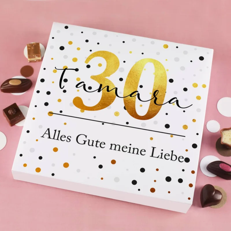 Lindt Pralinen alkoholfrei zum Geburtstag