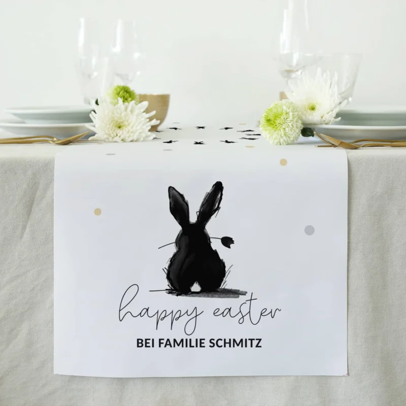 Happy Easter - Tischläufer zu Ostern