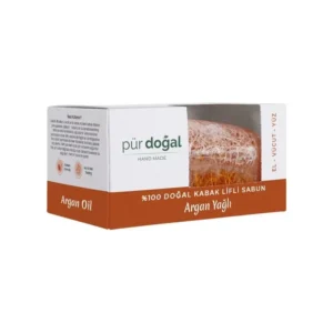 Pür Doğal Argan Oil Loofah Soap - Exporgin - Global Shopping Site