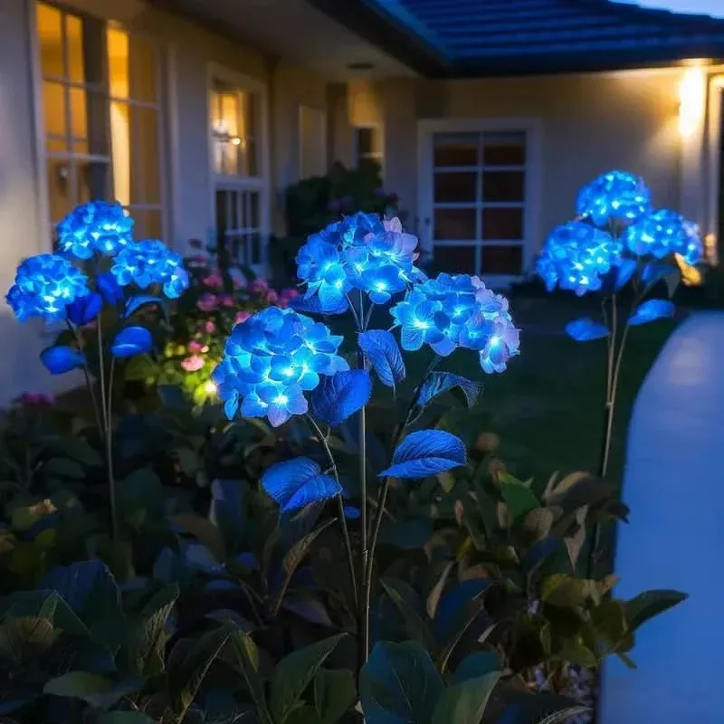 HYDRANGEALIVA – Glowing Hydrangea Decor for Elegant Outdoor Spaces