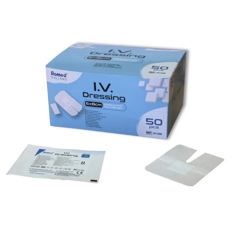 Romed IV-Kanülenverband IV1200 – Steriler Verband für die sichere Fixierung von Kanülen