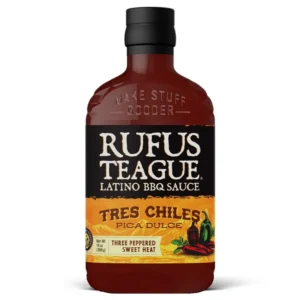 Tres Chiles BBQ Sauce von Rufus Teague ✓ Zum Grillen und BBQ im karibischen Stil ✓ Hergestellt in Amerika » Jetzt probieren!