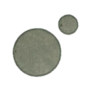 STONEWASHED PLACEMATS AND COASTERS DUCK GREEN (SET OF 2)
