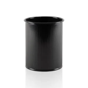 Stripe Countertop Cutlery Rack Black 13x11 cm - Exporgin | Türkiye Comes to You