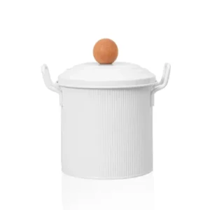 Stripe Pulses and Detergent Storage Container White - Exporgin | Türkiye Comes to You