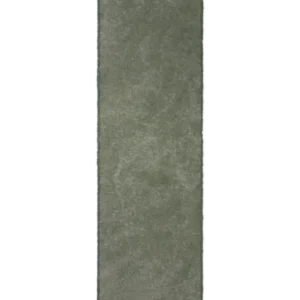 STONEWASHED TABLE RUNNER DUCK GREEN