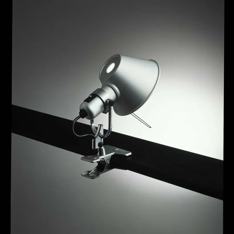 Artemide - Klemmleuchte Tolomeo Pinza Halo Aluminium