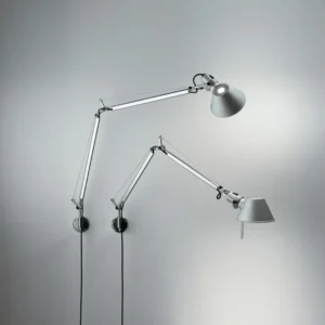 Artemide - Wandleuchte Tolomeo Micro Parete Aluminium