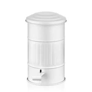 Trash Can Bathroom 5 Lt White MGL0009 - Exporgin | Türkiye Comes to You