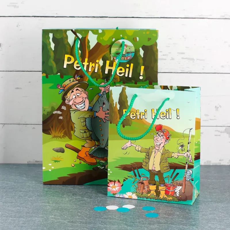 Petri Heil - Geschenktaschen für Angler