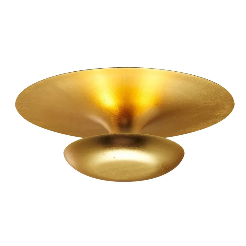 Vibia Lighting - Deckenleuchte Mini Funnel LED blattgold matt