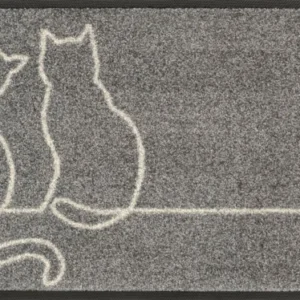 Fußabtreter klein 35x75 Lovetails grau