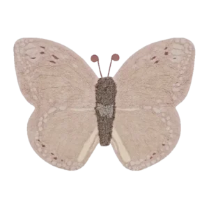 WASHABLE ANIMAL RUG BABY BUTTERFLY