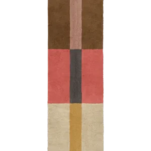 Wool Runner Rug Chroma Spiced Coral