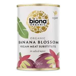 Banana Blossom von Biona Organic kaufen | vielseitige gesunde vegane Fleischalternative | Perfekt für vegane Currys, Pfannengerichte | Jetzt bestellen