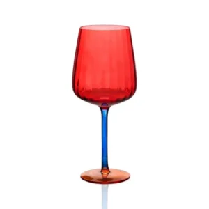 Wine Glass – Red – Borosilicate & Durable – 500ml (7x11x22 cm) - Exporgin - Global Shopping Site